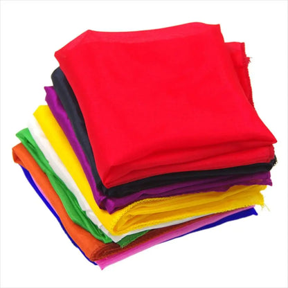 Sciarpa Di Seta Magica 30x30 Cm O 45x45 Cm Per Trucchi Di Prestigio Educativi E Dimostrazioni