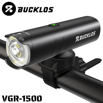 Faro Per Bici Ricaricabile In Alluminio 4500mAh Ip66 Impermeabile 1200 1500 Lumen