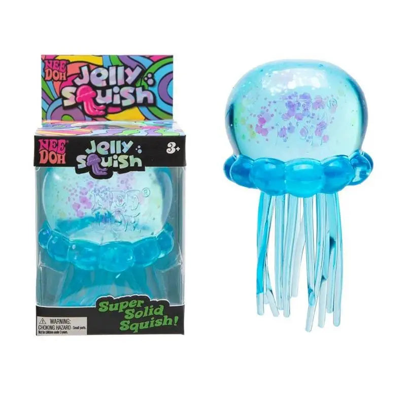 Squishy Medusa NeeDoh Fuzz Ball di Schylling, Scatola a Sorpresa Morbida Antistress, Giocattolo Sensoriale per Alleviare Ansia e Stress, Regalo Sensoriale - Vendita Calda
