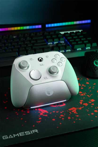 Controller GameSir G7 Pro per Xbox Series X | S, Xbox One X | S, Steam, PC, Telefono Android - Effetto Hall, Base di ricarica, Giroscopio