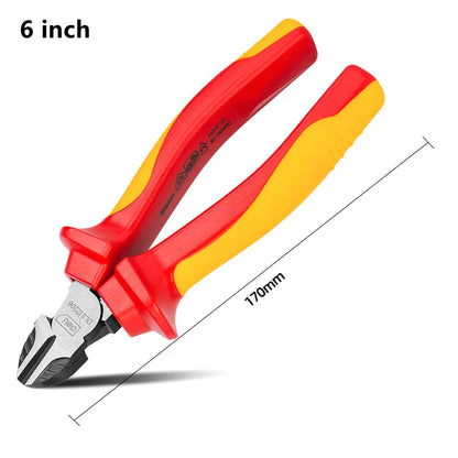 Set Cacciaviti Isolati VDE Deli Per Elettricista Con Testa Phillips A Taglio Magnetico