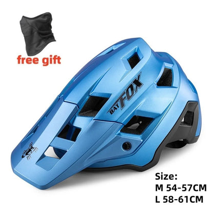 Casco Da Bicicletta Batfox Speedframe MTB Leggero Con Certificazione CE Aerodinamico E Protezione Affidabile