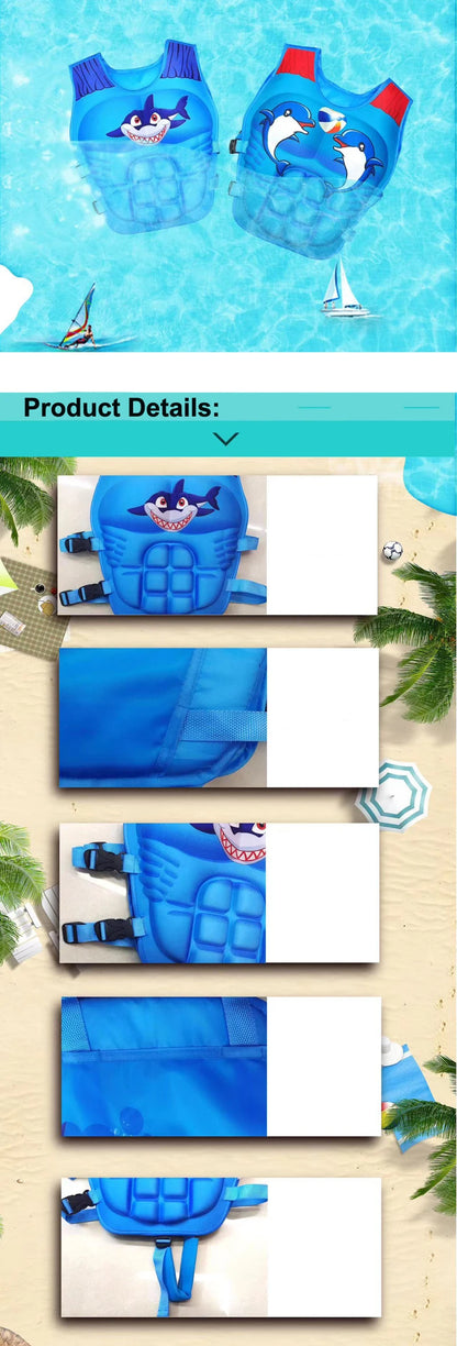 Gilet Galleggiante Per Bambini Non Gonfiabile, Sicuro Per Nuoto E Apprendimento In Piscina, Accessori