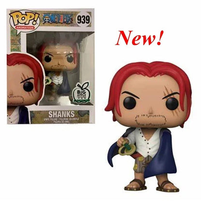 FUNKO POP ONE PIECE Stili completi 939 SHANKS Brook 1129 CHOPPER 918 ZORO 923 Rufy GEAR FOUR 926 #   LAW 926 #   1016 #   Giocattolo modello figura