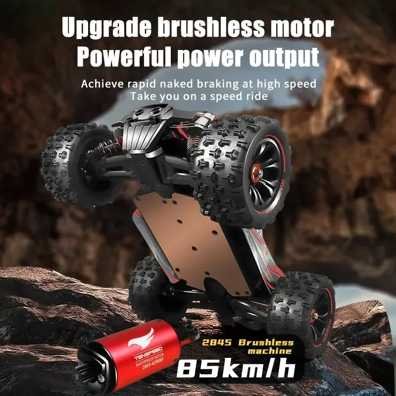 9522PRO 85KM/H Auto RC ad alta velocità Brushless a quattro ruote motrici Off-road Drift 1:16 Auto da corsa professionale 9522 50KM/H Giocattolo per ragazzi