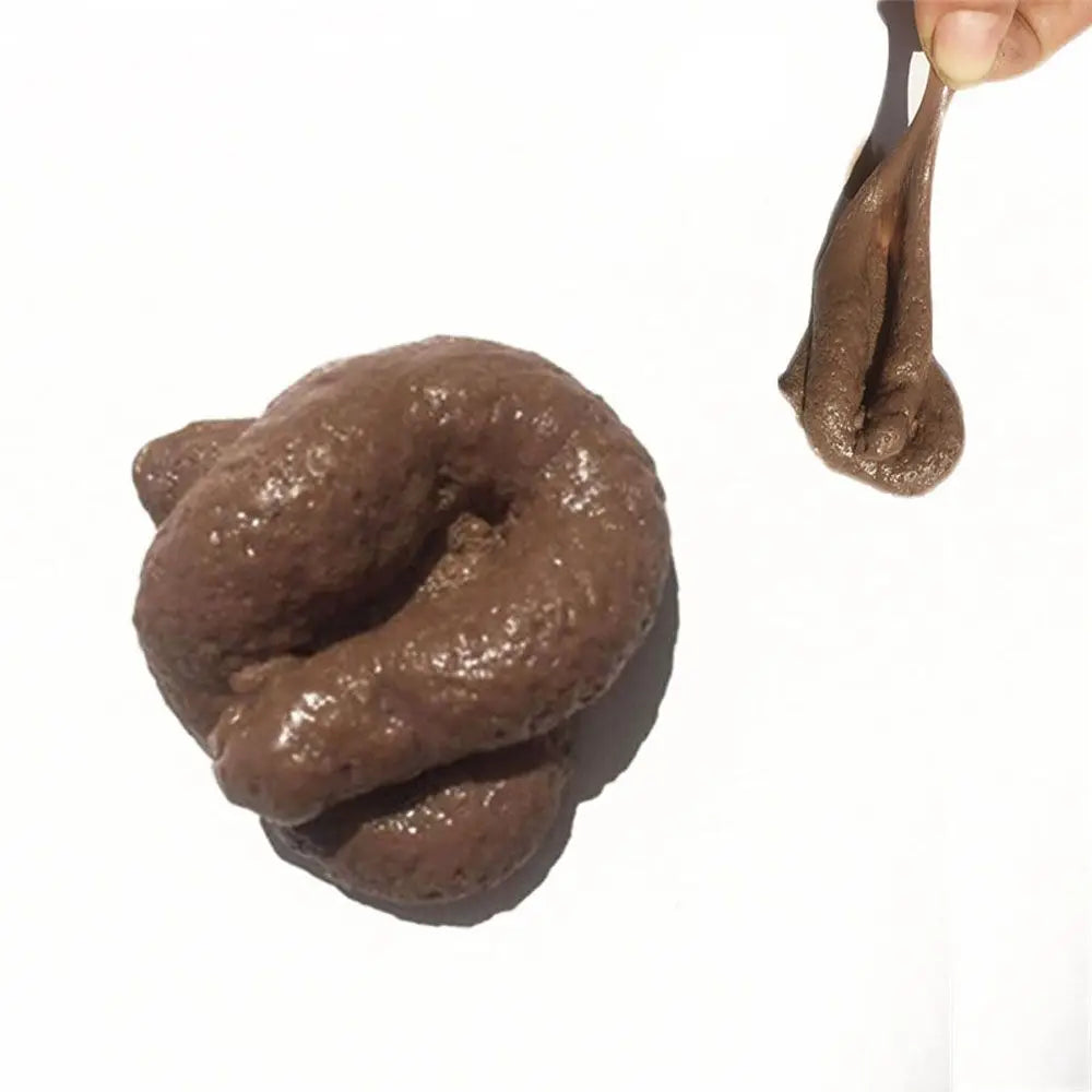 Giocattolo Realistico A Forma Di Cacca Per Adulti, Umoristico E Sicuro, Diametro 4 Cm Spessore 1,5 Cm
