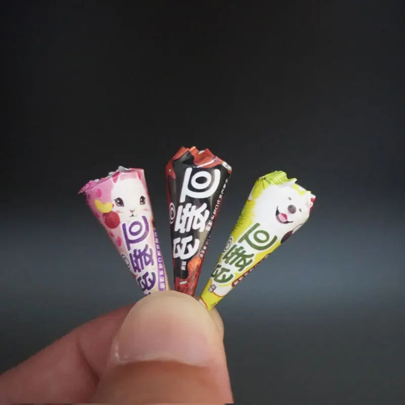 Miniatura Mini Gelato Birra Può Alimenti Snack Bevande Modello Per Blyth Ob11 Bambole Accessori Per Bambini Giochi Di Imitazione Supermercato Giocattoli