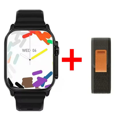 Nuovo Smartwatch 2026 Watch 10 Ultra 49mm con NFC, GPS, Chiamate Bluetooth, Musica BT, Giochi e Ricarica Wireless per Uomo e Donna