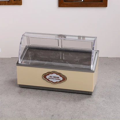 Distributore Automatico Di Gelati In Miniatura Multigusto Per Decorazioni Casa Delle Bambole E Scene Di Supermercato