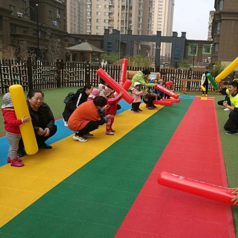 Set Di 4 Bastoncini Gonfiabili Per Giochi All'Aperto Divertimento Per Feste Carnevale