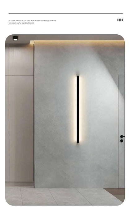 Lampada Da Parete Impermeabile Esterni Led Luce Giardino Recinzione Balcone Cancello Design Moderno