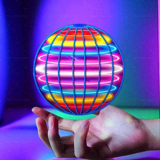 Palla Volante UFO Con Luci A Led Automatiche Giocattolo Galleggiante Elettrico Per Esterno
