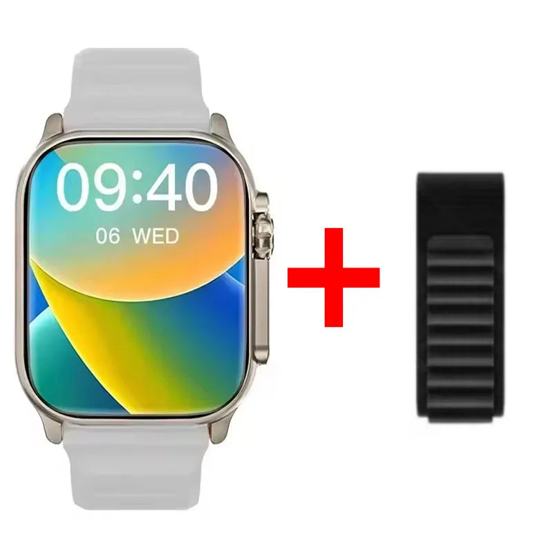 Nuovo Smartwatch 2026 Watch 10 Ultra 49mm con NFC, GPS, Chiamate Bluetooth, Musica BT, Giochi e Ricarica Wireless per Uomo e Donna