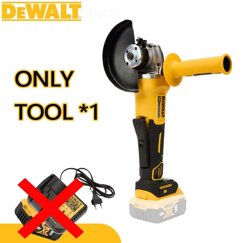 DeWalt Smerigliatrice Angolare 125 Mm DCG405 Testa Piatta Brushless 18V Senza Batteria