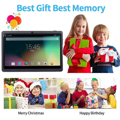 Tablet Per Bambini 7 Pollici Android 13, 4GB RAM, 64GB ROM Espandibile Fino A 1TB, WiFi e Bluetooth, 4000mAh