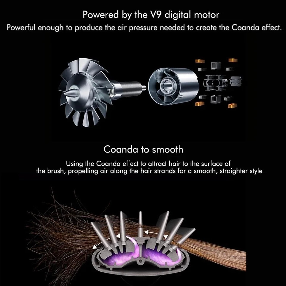 6 in 1 Multi Styler Nuovo design Asciugacapelli per capelli 6 in 1 styler con barile di arricciatura Spazzola ad aria calda Strumento per lo styling MultiStyler