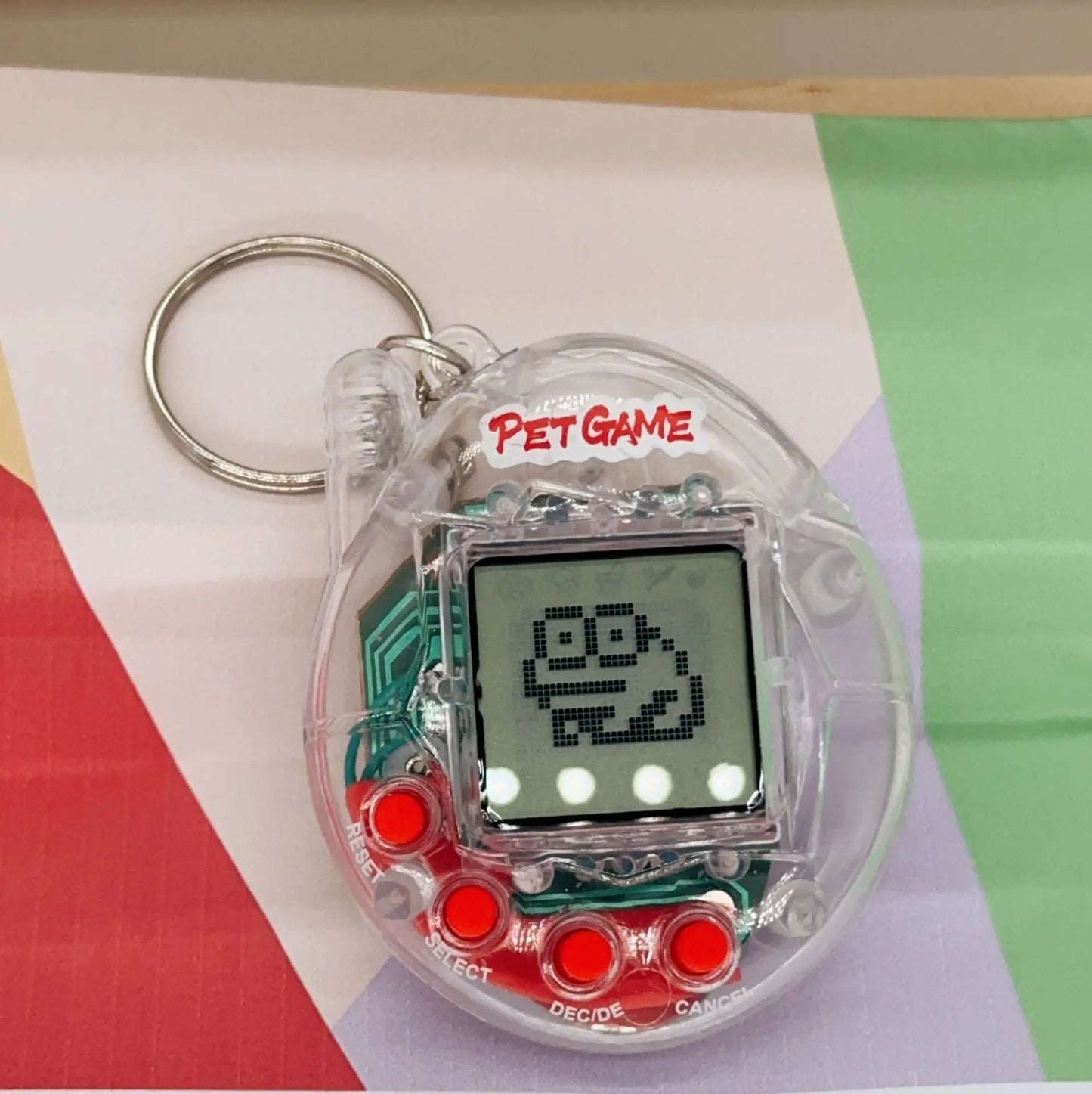 1PC Animali Elettronici Trasparenti Nostalgici 168 Animali Domestici In Uno Virtuale Cyber Digitale Nostalgico Giocattoli Divertenti Pixel Gioco Divertente