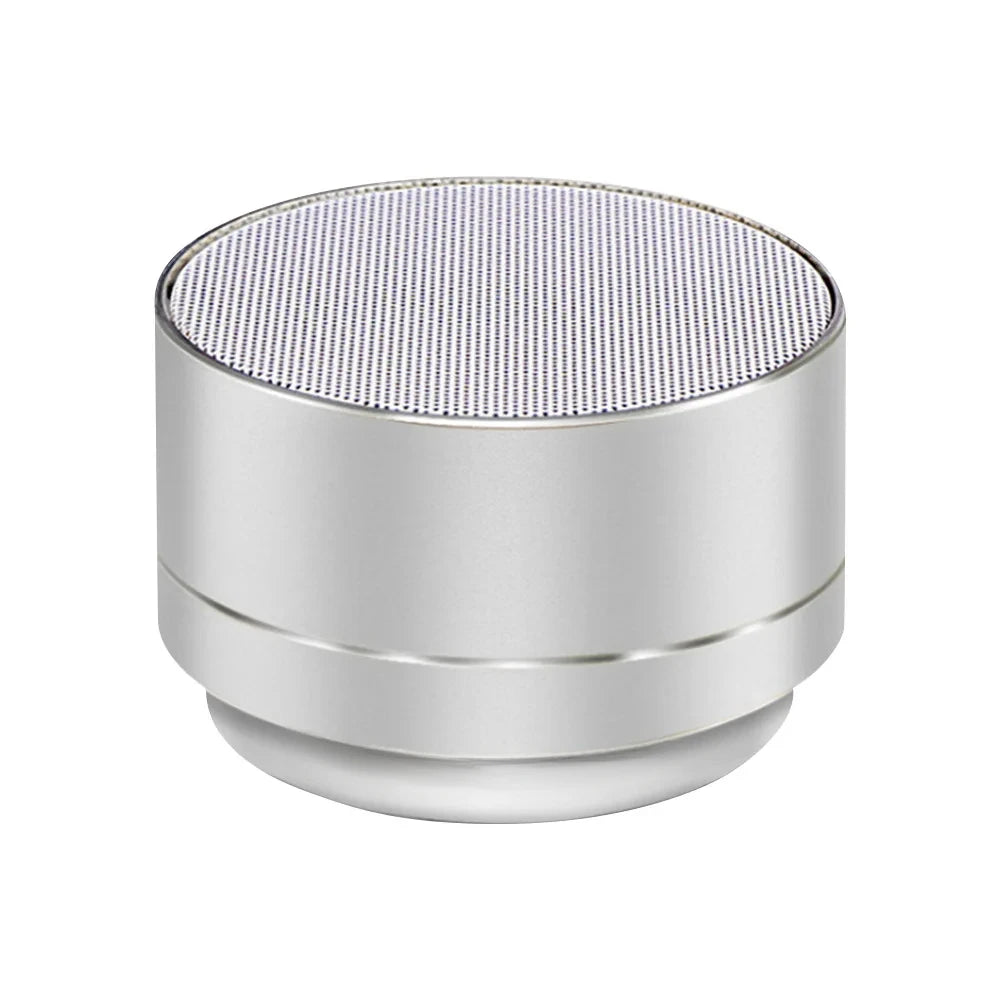 A10 Subwoofer esterno Mini altoparlante portatile Radio FM Altoparlante musicale Altoparlante wireless in lega di alluminio