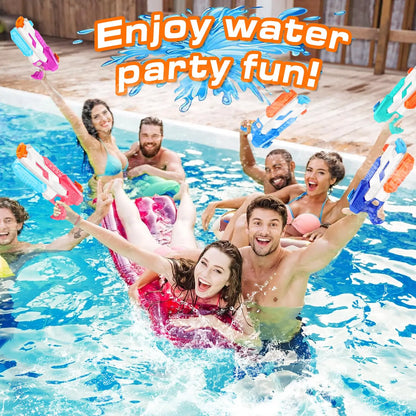 Pistola ad Acqua 530cc Adatta a Bambini e Adulti, Spruzzatore a Lunga Gittata per Piscina e Spiaggia