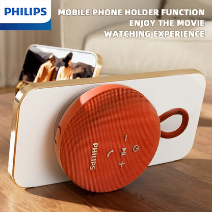 Philips TAS1120 Altoparlante Bluetooth da 800 mAh, cassa audio impermeabile per interni ed esterni con ventosa e cordino, altoparlante portatile per esterni