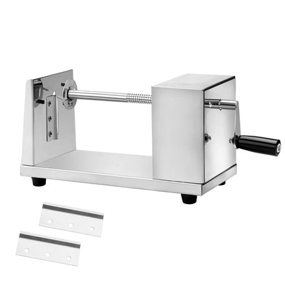LMETJMA Taglierina a spirale per patate Tornado manuale Affettatrice per patate intrecciate Taglierina per patate a spirale Patate fritte Tornado Twister JT309