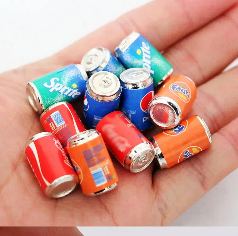 Miniatura Mini Gelato Birra Può Alimenti Snack Bevande Modello Per Blyth Ob11 Bambole Accessori Per Bambini Giochi Di Imitazione Supermercato Giocattoli