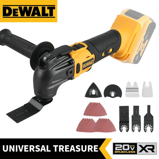 DeWalt Utensile Multifunzione Oscillante Senza Fili 21V Brushless con 5 Accessori Cambio Rapido Senza Attrezzi