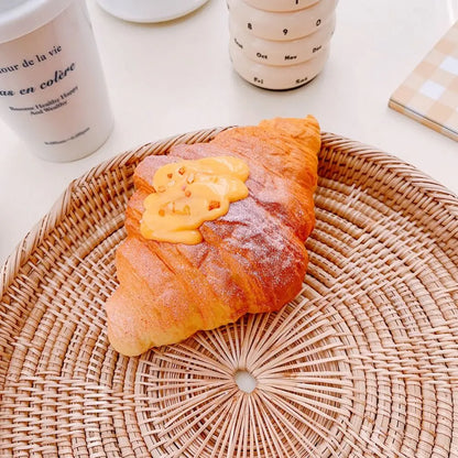 Giocattolo Antistress A Forma Di Ciambella Pane Tostato Simulazione Alimentare Maniabile