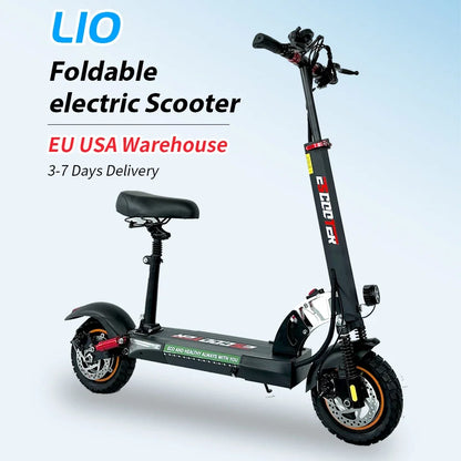 L10 Pro Scooter Elettrico 800W Motore 48V16Ah Autonomia 40-60Km Pieghevole Per Adulti Velocità Massima 45Km/h