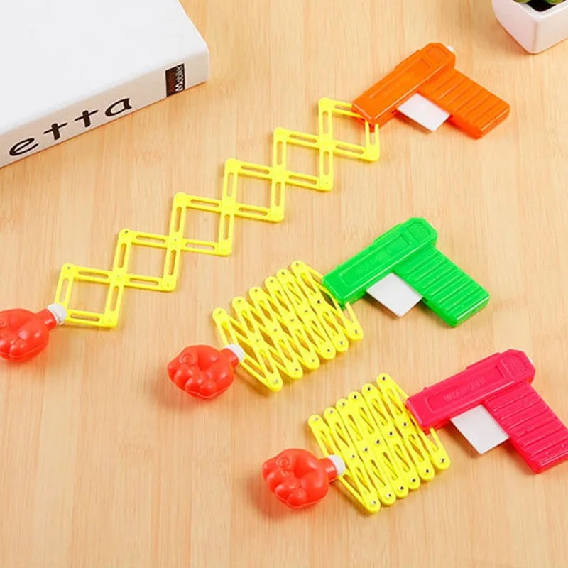 Pistola Giocattolo Telescopica Retrattile In Plastica Per Bambini Regalo Divertente