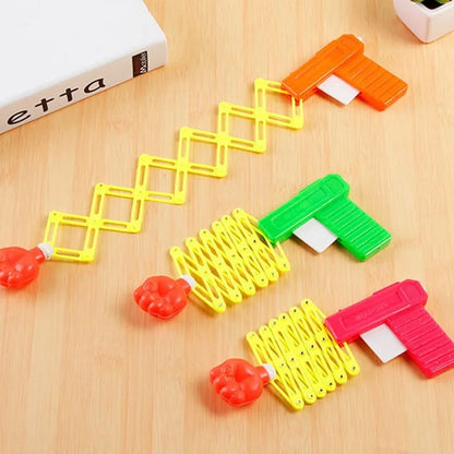 Pistola Giocattolo Telescopica Retrattile In Plastica Per Bambini Regalo Divertente