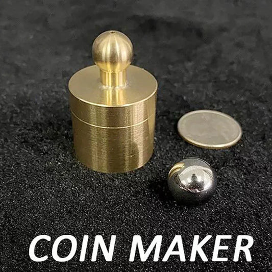 Sfera Accaio Per Monete Strumento Di Magia Close Up Per Apparizioni Illusioni Professionali