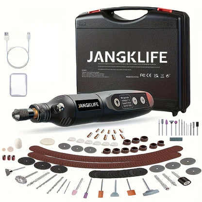Kit Utensili Rotanti Usb Per Incisione Legno Gioielli Metallo Vetro Fai Da Te Precisione