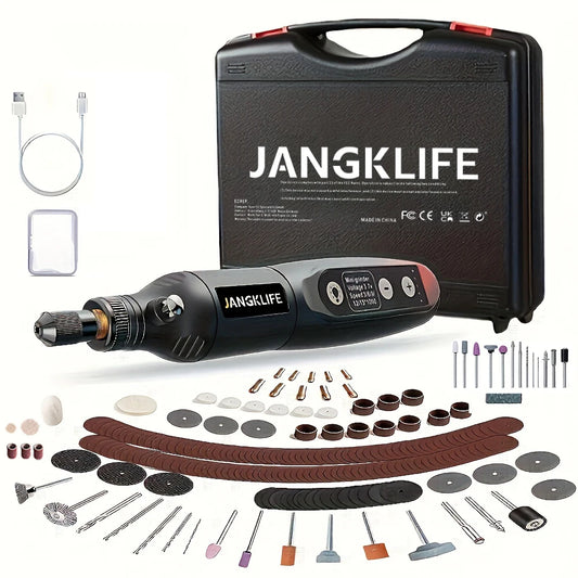 Kit Utensili Rotanti Usb Per Incisione Legno Gioielli Metallo Vetro Fai Da Te Precisione