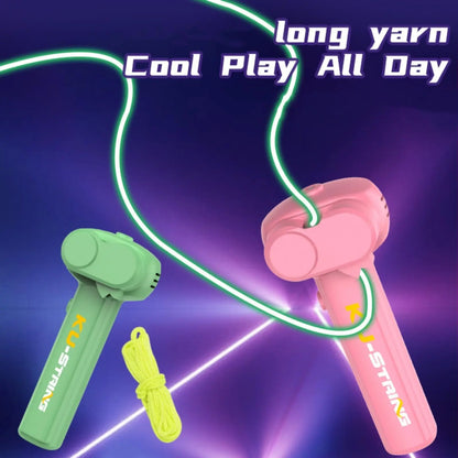 Lanciatore Di Corda Luminoso Per Bambini Lasso Interattivo Portatile Per Giochi E Decompressione