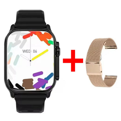 Nuovo Smartwatch 2026 Watch 10 Ultra 49mm con NFC, GPS, Chiamate Bluetooth, Musica BT, Giochi e Ricarica Wireless per Uomo e Donna
