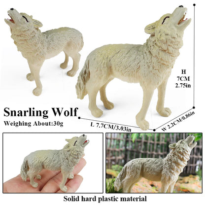 Oenux Modello Fattoria Fauna Selvatica Figurine Animali Per Bambini Regalo Educativo Interattivo
