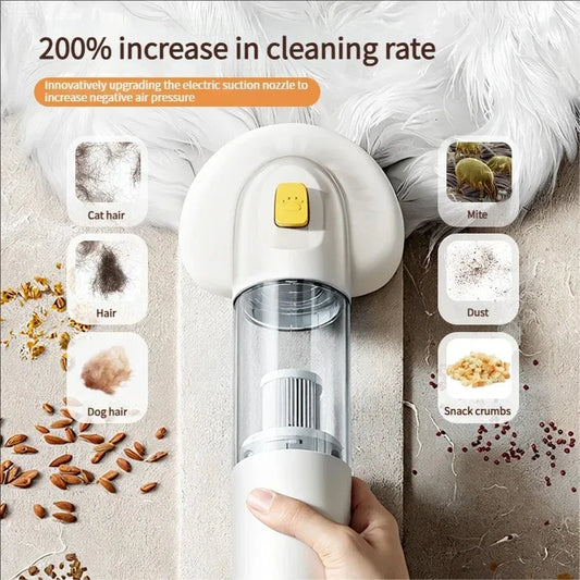 Aspirapolvere per animali domestici con tecnologia ciclonica Forte aspirazione multifunzionale per la depilazione di animali domestici in auto e pulizia della casa