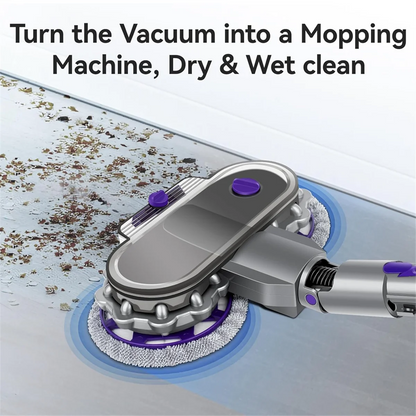 Testa di pulizia ad alta efficienza per Dysons V7 V8 V10 V11 V15 aspirapolvere testa Mop asciutta e bagnata con acqua Trank