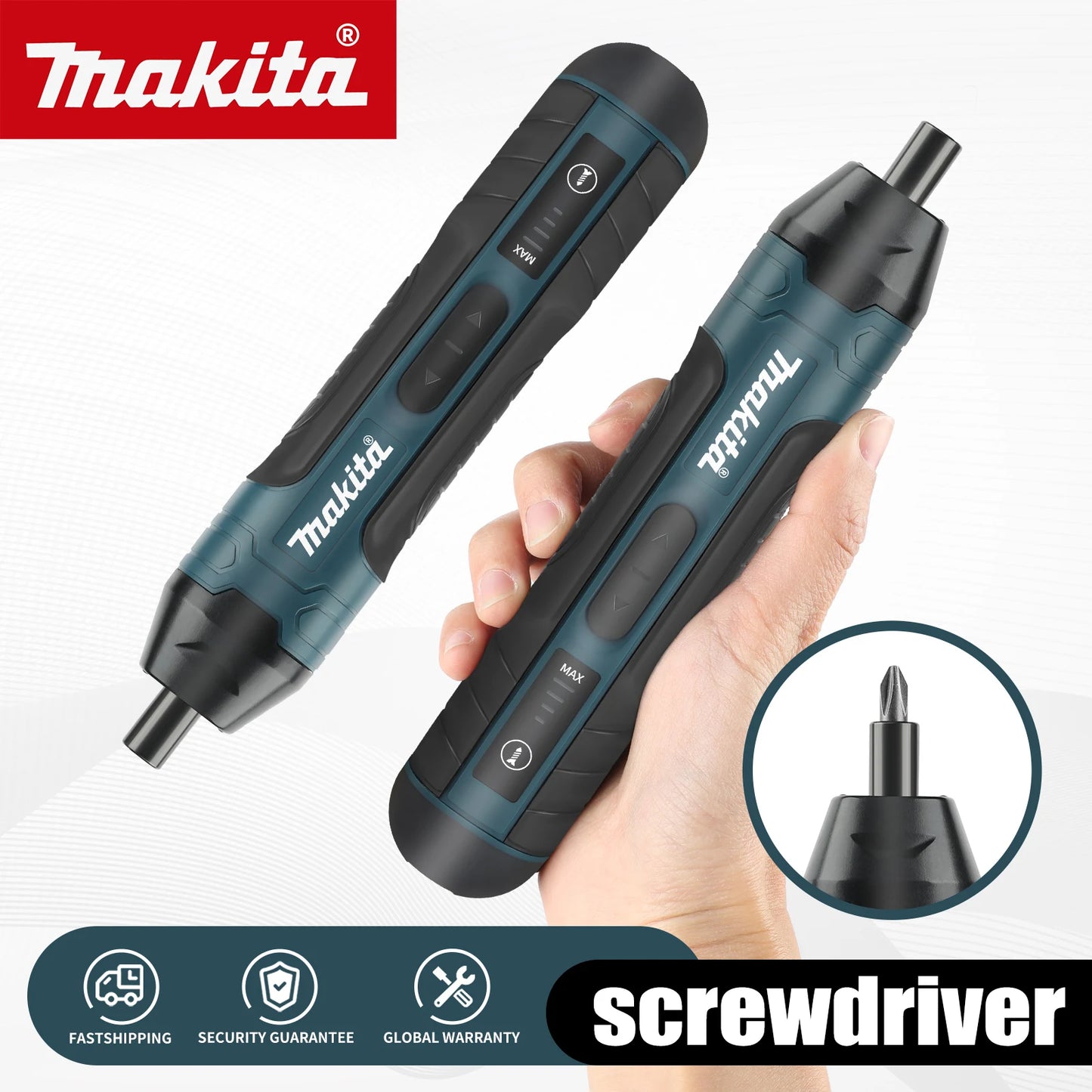 Cacciavite Elettrico Makita A Batteria Regolabile 1300 mAh Strumento Multifunzionale USB Per Smontaggio E Manutenzione
