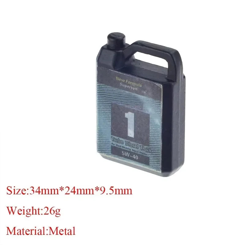 Barile Di Olio Estintore Decorativo Per Modelli RC 1 10 Crawler Traxxas TRX4 Defender Axial SCX10 RC4WD
