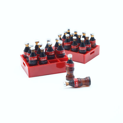 Set Da 13 Pezzi Mini Bottiglie Cola Per Casa Delle Bambole Accessori Cucina In Miniatura