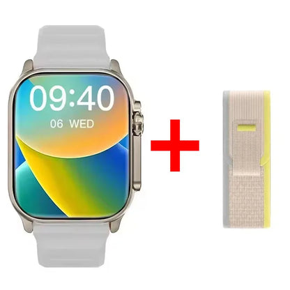 Nuovo Smartwatch 2026 Watch 10 Ultra 49mm con NFC, GPS, Chiamate Bluetooth, Musica BT, Giochi e Ricarica Wireless per Uomo e Donna