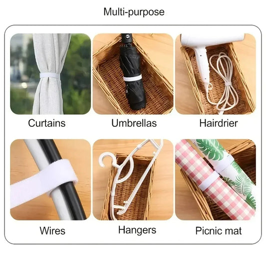 3M Gancio e Anello di Fissaggio Organizzatore di Cavi Fascette Avvolgicavo Keeper Cavi USB Protezione di Gestione Auricolare Mouse Fascette