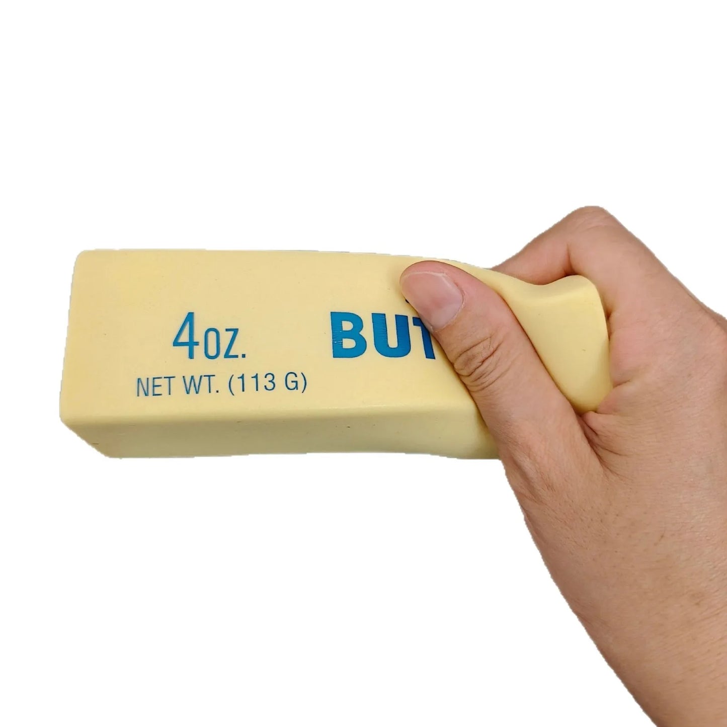 1PC Antistress Bastone di Burro Stress e Ansia Sollievo Agitarsi Giocattoli Aumento Lento Squishy Spremere Elastico Bastone di Formaggio Scherzo Giocattoli