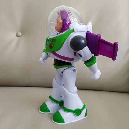 Nuovo disponibile Toy Story Buzz Lightyear Robot da passeggio elettrico bambola Action Figure Pixar modello giocattolo adatto per regalo di compleanno per bambini
