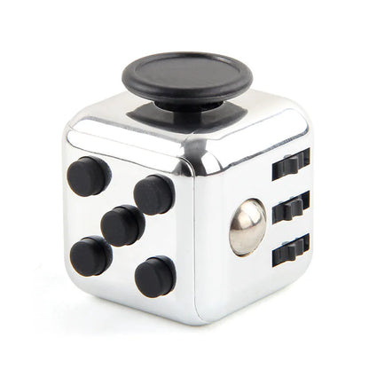Dadi Di Decompressione Fidget Monocolore Per Sollievo Dallo Stress Rilascio Ansia Adulti E Bambini