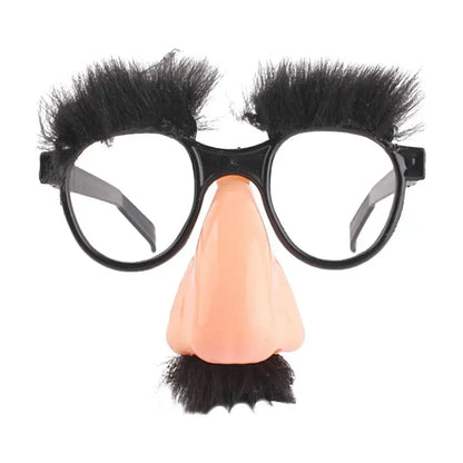 Naso Finto Grande Occhiali Divertenti Per Prank Party Bar Gag Scherzi Decorativi