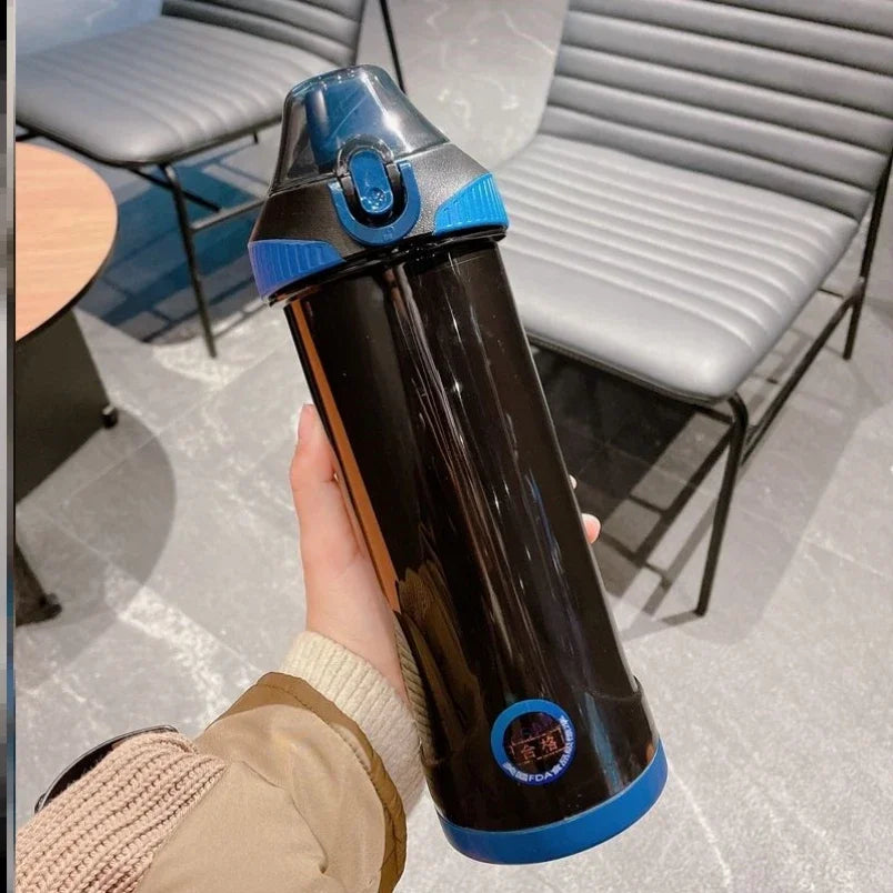 Bottiglia Con Scomparto Segreto Capacità Oltre 501 Ml In Plastica Alimentare Ecologica Resistente Al Congelatore