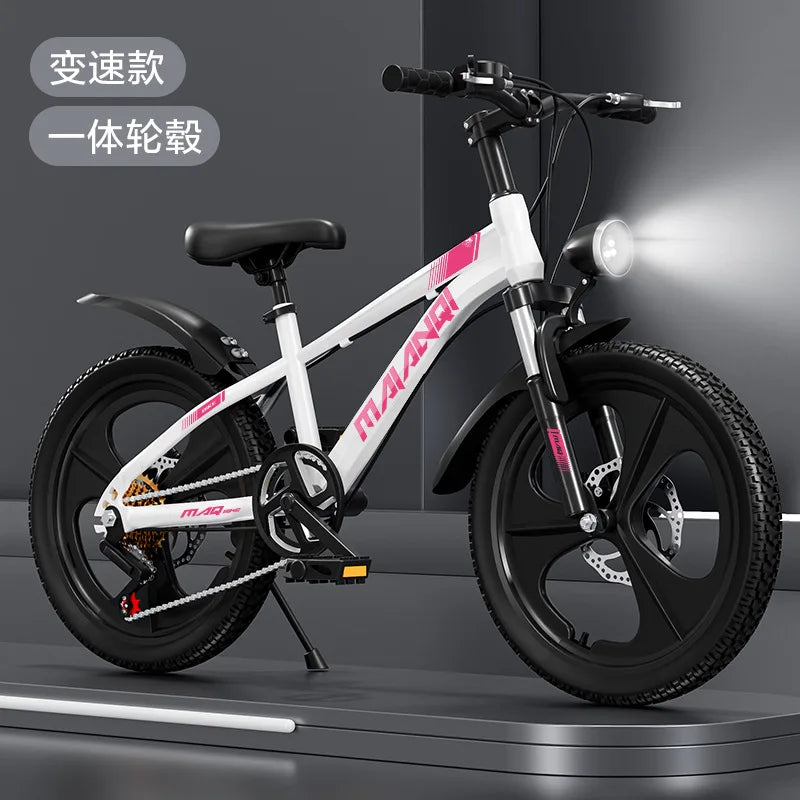 Bicicletta Per Bambini E Ragazzi Da Sei A Quindici Anni Con Cambio Di Velocità Ammortizzatori E Freni A Disco